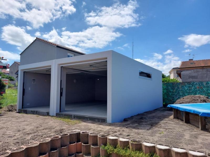 Federaly | Pose d'un garage double sur la commune de Riom (63)