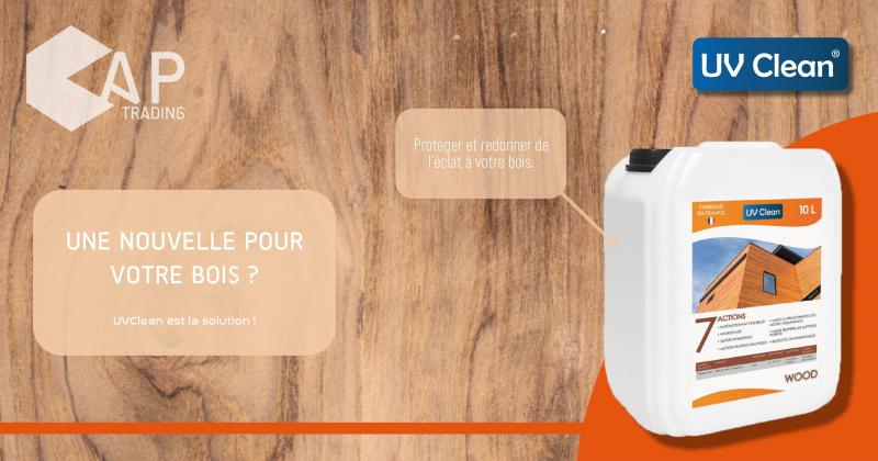 Federaly | Préservez votre bois avec l'UV Clean Wood