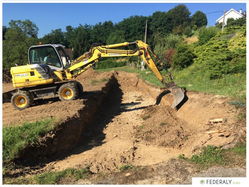 Federaly | En cours : Chantier de 4 villas individuelles pour le promoteur Valrim