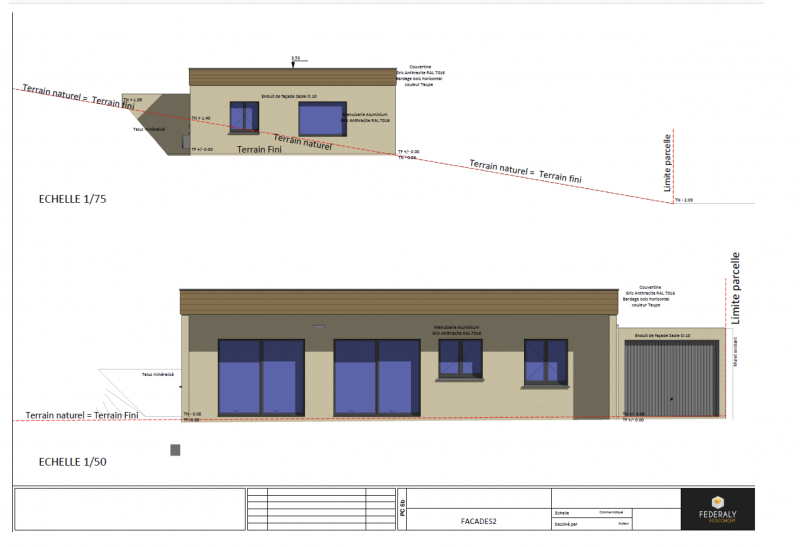 Federaly | Construction d'une villa contemporaine éco-responsable